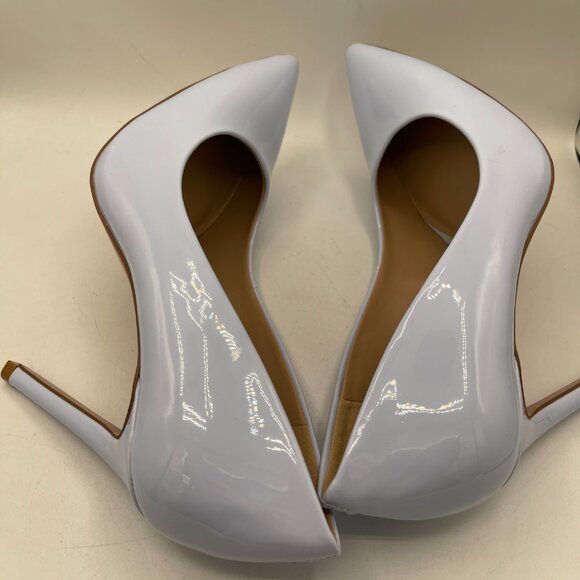 ✨ Mix No. 6 Light Blue/Lilac Patent Stiletto Pumps – Size 7.5M ✨ - Picture 7 of 9